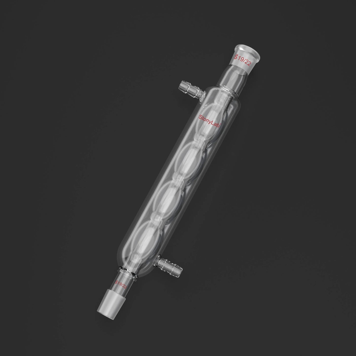 Allihn Condenser, 200-500 mm Jacket Length, 19/22 & 24/40 Joint Condensers-Allihn Condensers