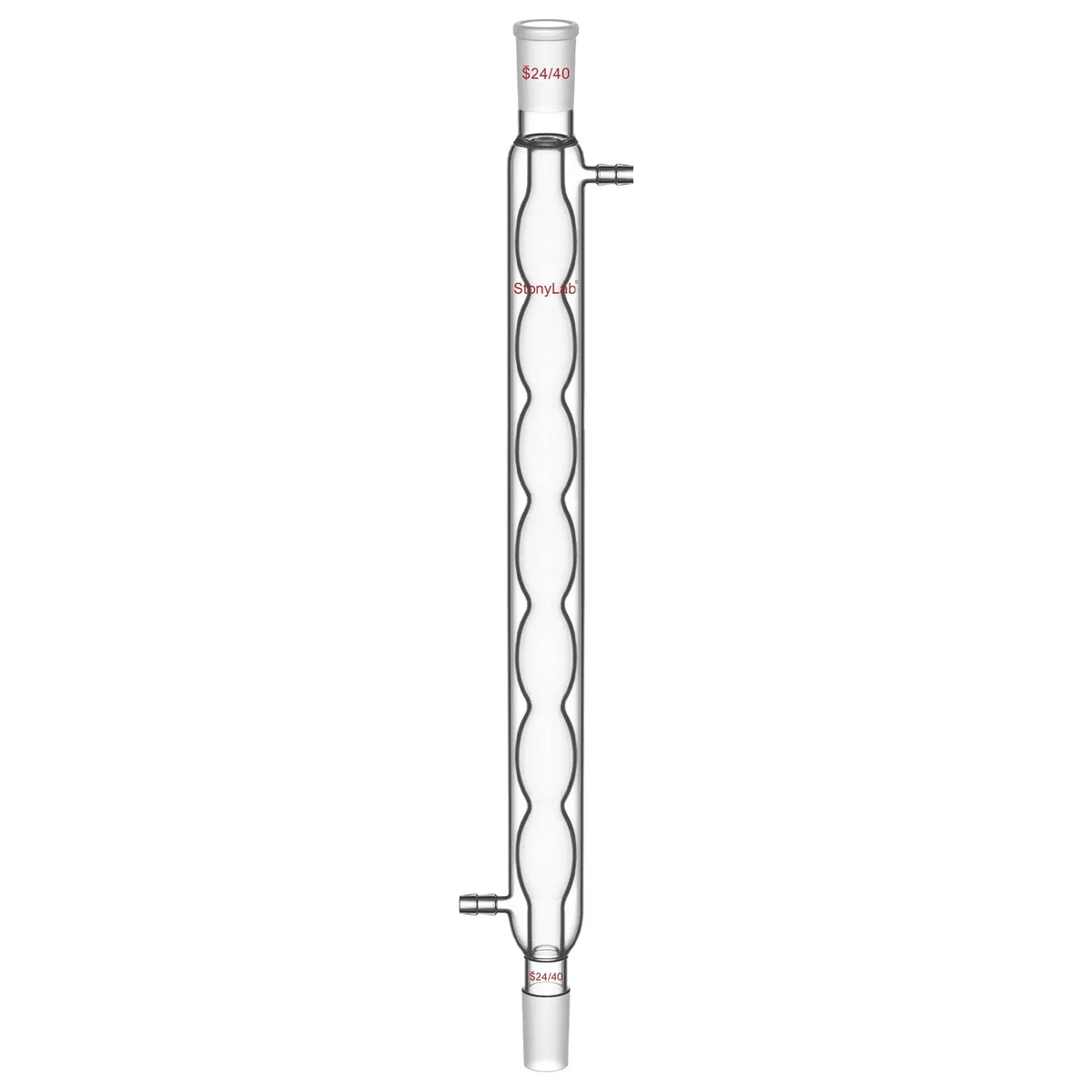 Allihn Condenser, 200-500 mm Jacket Length, 19/22 & 24/40 Joint Condensers-Allihn Condensers