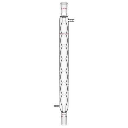 Allihn Condenser, 200-500 mm Jacket Length, 19/22 & 24/40 Joint Condensers-Allihn Condensers