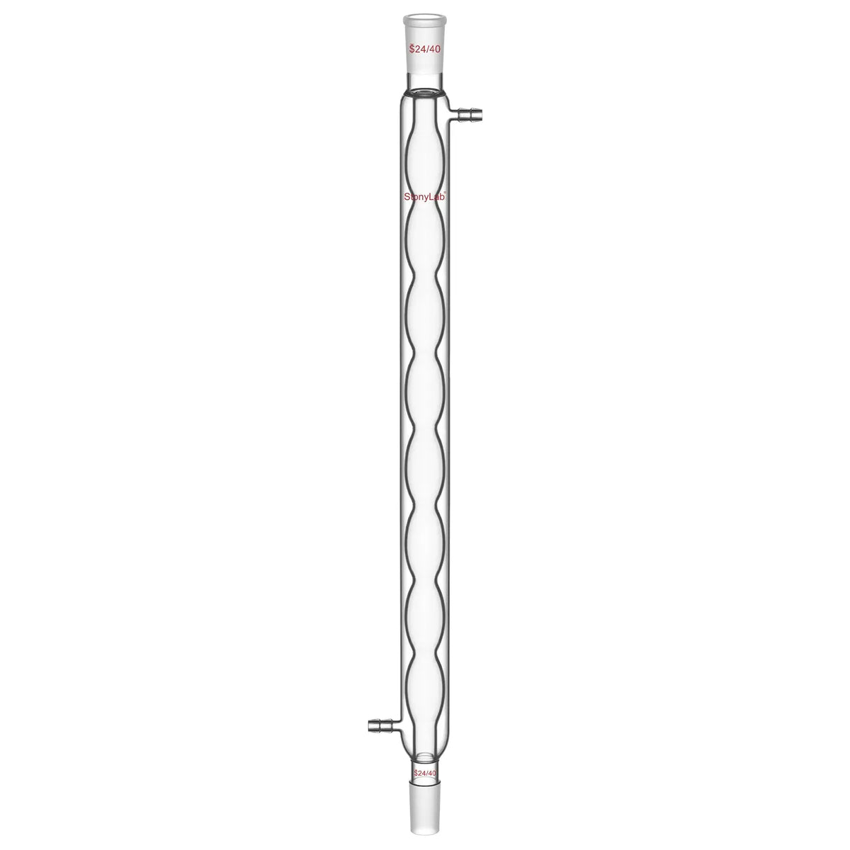 Allihn Condenser, 200-500 mm Jacket Length, 19/22 & 24/40 Joint Condensers-Allihn Condensers