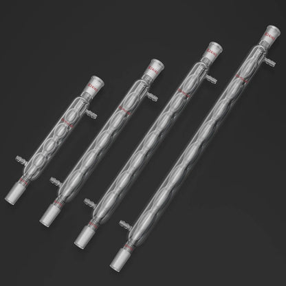 Allihn Condenser, 200-500 mm Jacket Length, 19/22 & 24/40 Joint Condensers-Allihn Condensers