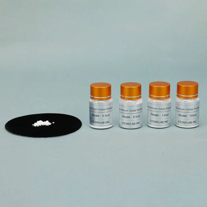 High-purity alumina polishing powder for electrochemical electrode surface preparation 1.0 0.5 0.3 and 0.05 μm polishing abrasive 20 g bottle StonyLab