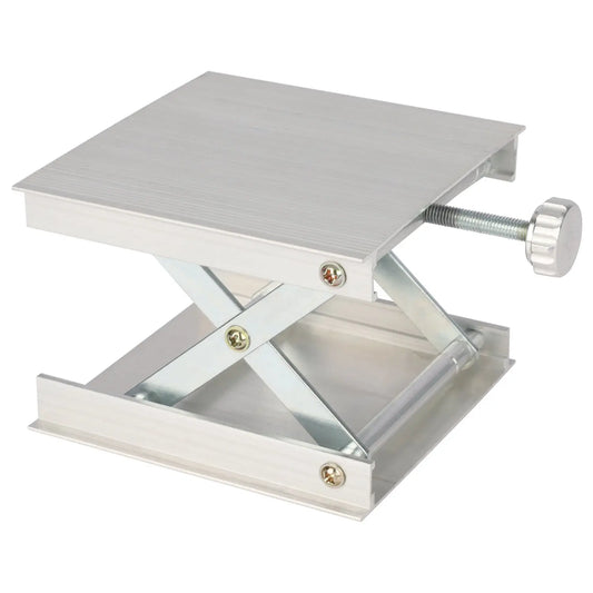 Aluminum Alloy Laboratory Support Jack Platform Lab Lift Stand Table - StonyLab Scissor Jacks 3.5-x-3.5-Inch