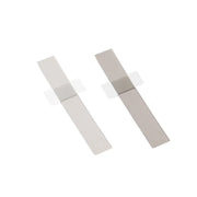 Aluminum Cathode & Nickel-Plated Copper Anode Battery Tab Set for Lithium-Ion Cell Assembly, 0.1 x 6 x 35 mm, 50 Pairs (100 pcs Total)