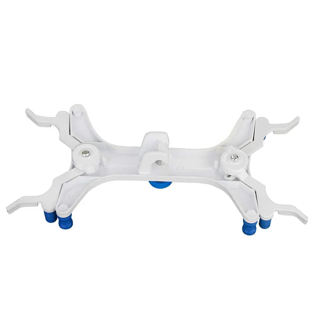StonyLab Aluminum Double Burette Clamp heavy duty chemical processing configuration