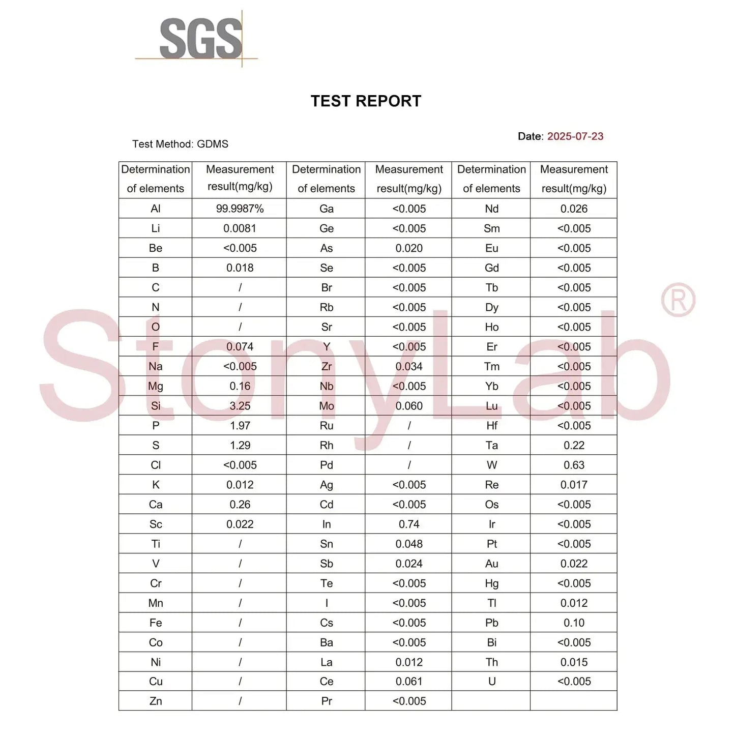 Aluminum Foil, 16 μm Thick, 195 mm Wide, 1 kg/Roll (Approx. 95 m), Single/Double-Side Processed, SGS Certified, GDMS Tested