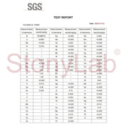 Side view and dimensional layout of the durable StonyLab Aluminum Foil