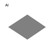 StonyLab Aluminum Single Crystal Substrate for professional laboratory applications