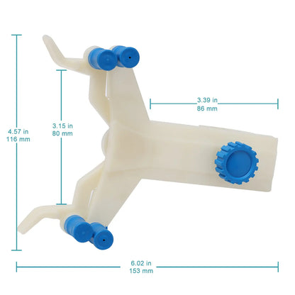 Aluminum or Plastic Single Burette Clamp Clamps