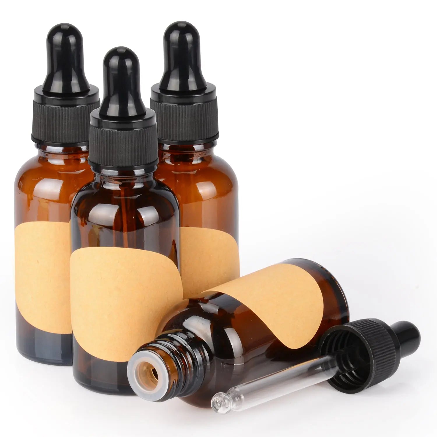 Comprehensive product view and setup components for StonyLab Amber Dropper Bottle