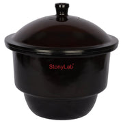 Comprehensive product view and setup components for StonyLab Amber Glass Desiccator