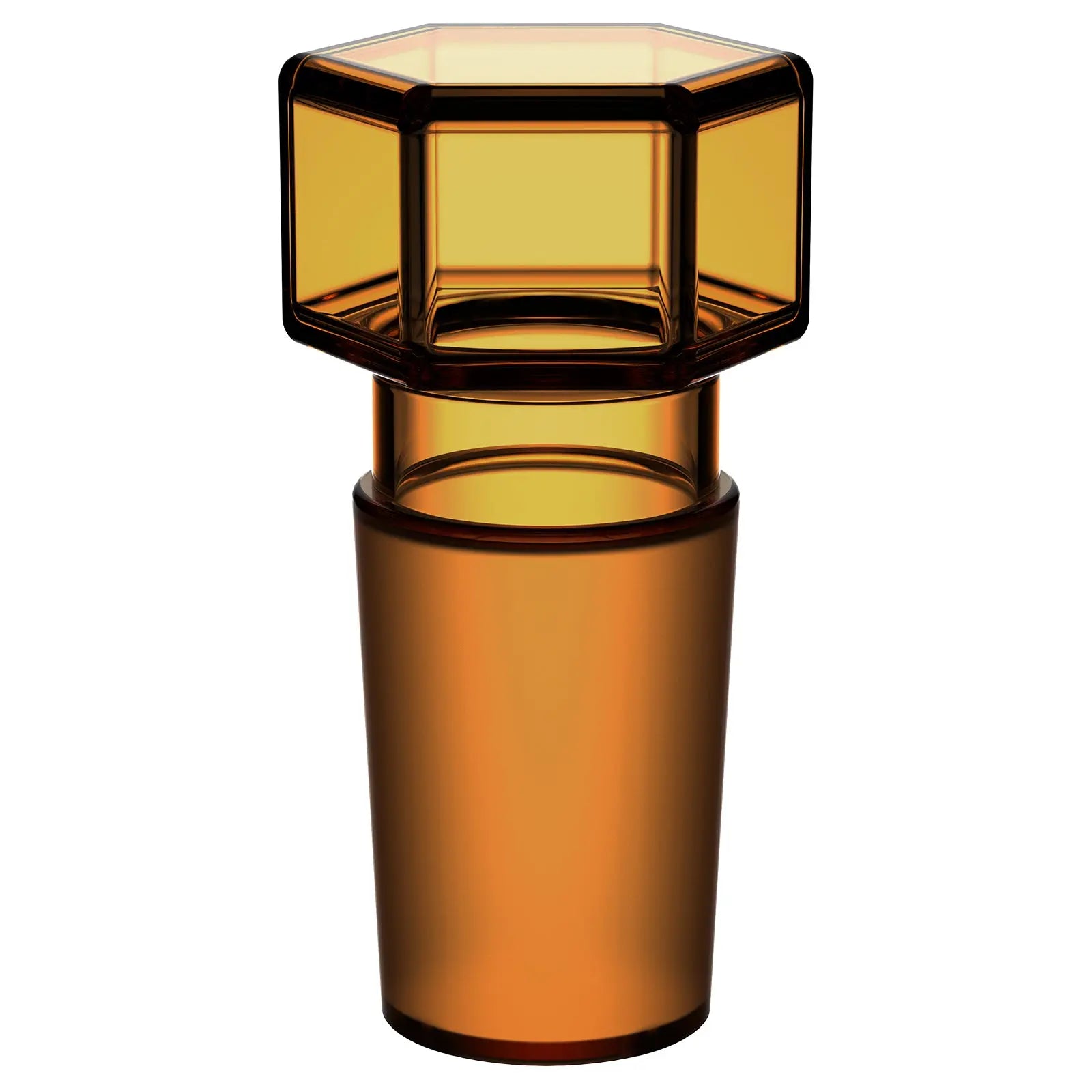 StonyLab Amber Glass Stoppers for professional laboratory applications