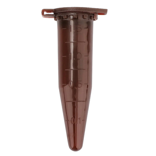 Amber PP Micro Centrifuge Tubes with Snap Cap, 1.5 mL Tube-Centrifuge