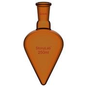 StonyLab Amber Single Neck Flask for professional laboratory applications