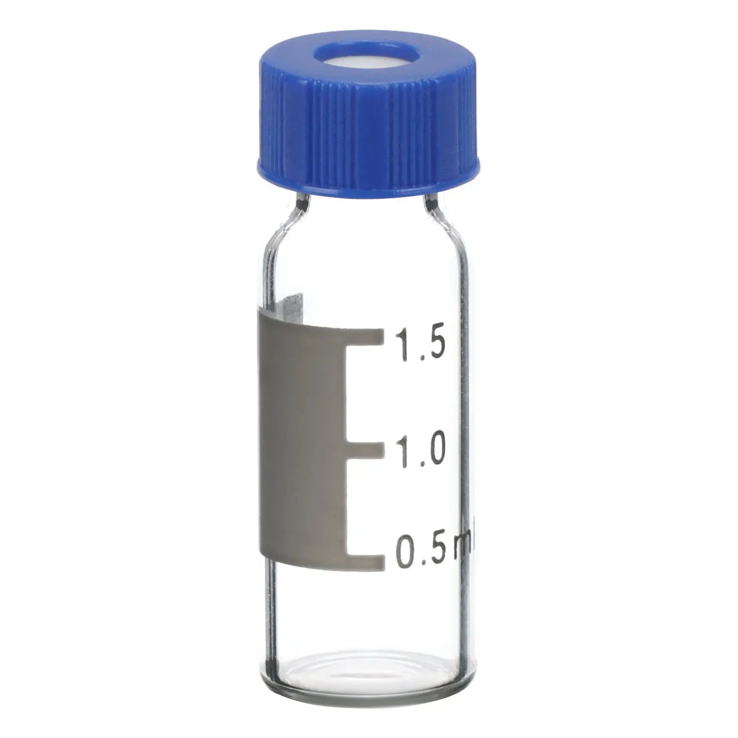 StonyLab Transparent Autosampler Vials with Cap Liners for professional laboratory applications