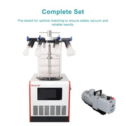 StonyLab Benchtop Freeze Dryer with Vacuum Pump heavy duty chemical processing configuration