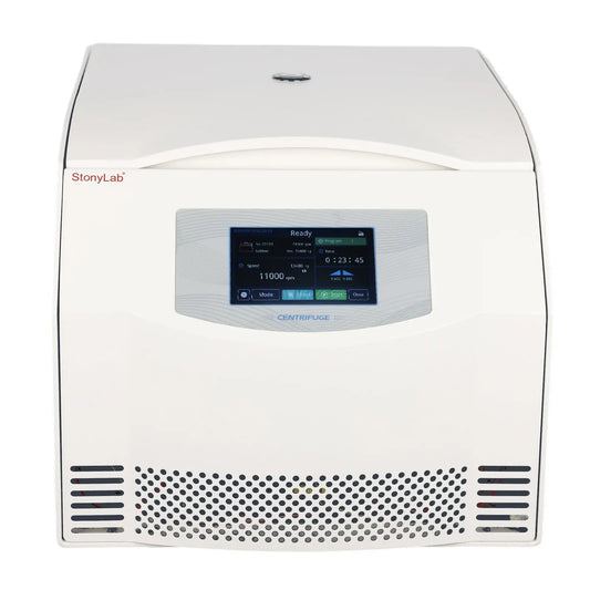 Benchtop high-speed centrifuge 16000 rpm 20600 × g with 0.5–100 ml tube capacity for laboratory sample separation StonyLab