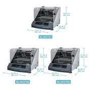 Benchtop Incubator Shaker, 20-300 rpm, PID Temperature Control, +5°C Above Ambient or 4-65°C Incubator Shaker