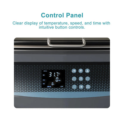 Benchtop Incubator Shaker, 20–300 rpm, PID Temperature Control, +5°C Above Ambient or 4-65°C