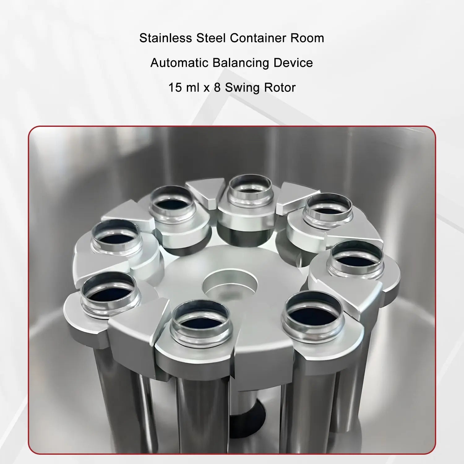 Comprehensive product view and setup components for StonyLab Benchtop Low-Speed Centrifuge