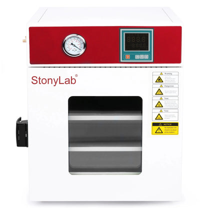 Benchtop Vacuum Drying Oven, 24-214 L, RT-250°C, 133 Pa Oven-Vacuum Drying