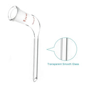 StonyLab Bent Distillation Adapter with 100 mm Tapered Drip Tube heavy duty chemical processing configuration