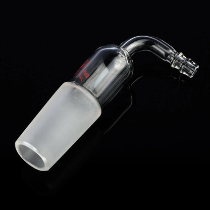 Bent Inlet Adapter With Male Joint and 10 mm Hose Connection Adapters-Inlets/Thermometer