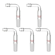 Comprehensive product view and setup components for StonyLab Bent Inlet Adapter with a 10 mm Hose Connection and Male Joint