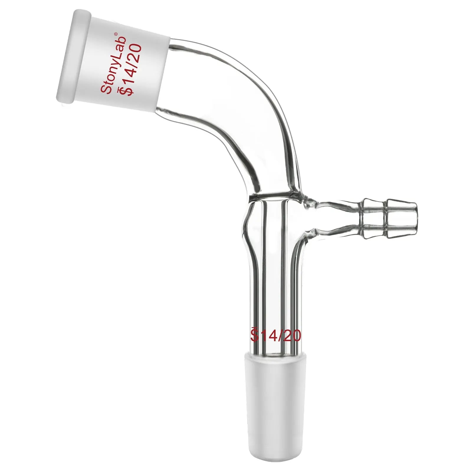 Comprehensive product view and setup components for StonyLab Bent Vacuum Take-Off Adapter