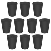 Alternative angle showing underlying build quality of StonyLab Black Rubber Stoppers