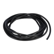 Side view and dimensional layout of the durable StonyLab Black Rubber Tubing