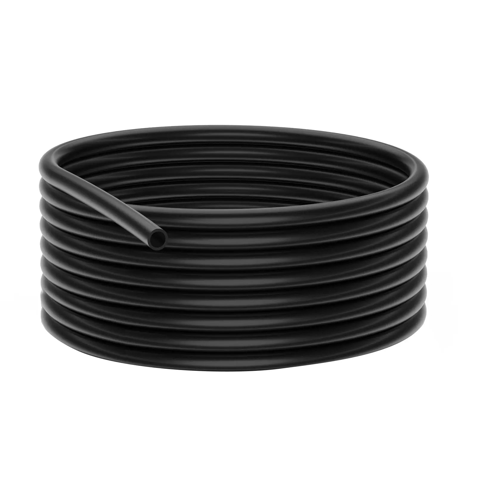 Black Silicone Tubing, 1/4–15/32 in ID × 3/8–5/8 in OD (6–12 mm × 9–16 mm), 1–6 m Tubings