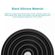 Detailed structural assembly component for StonyLab Black Silicone Tubing