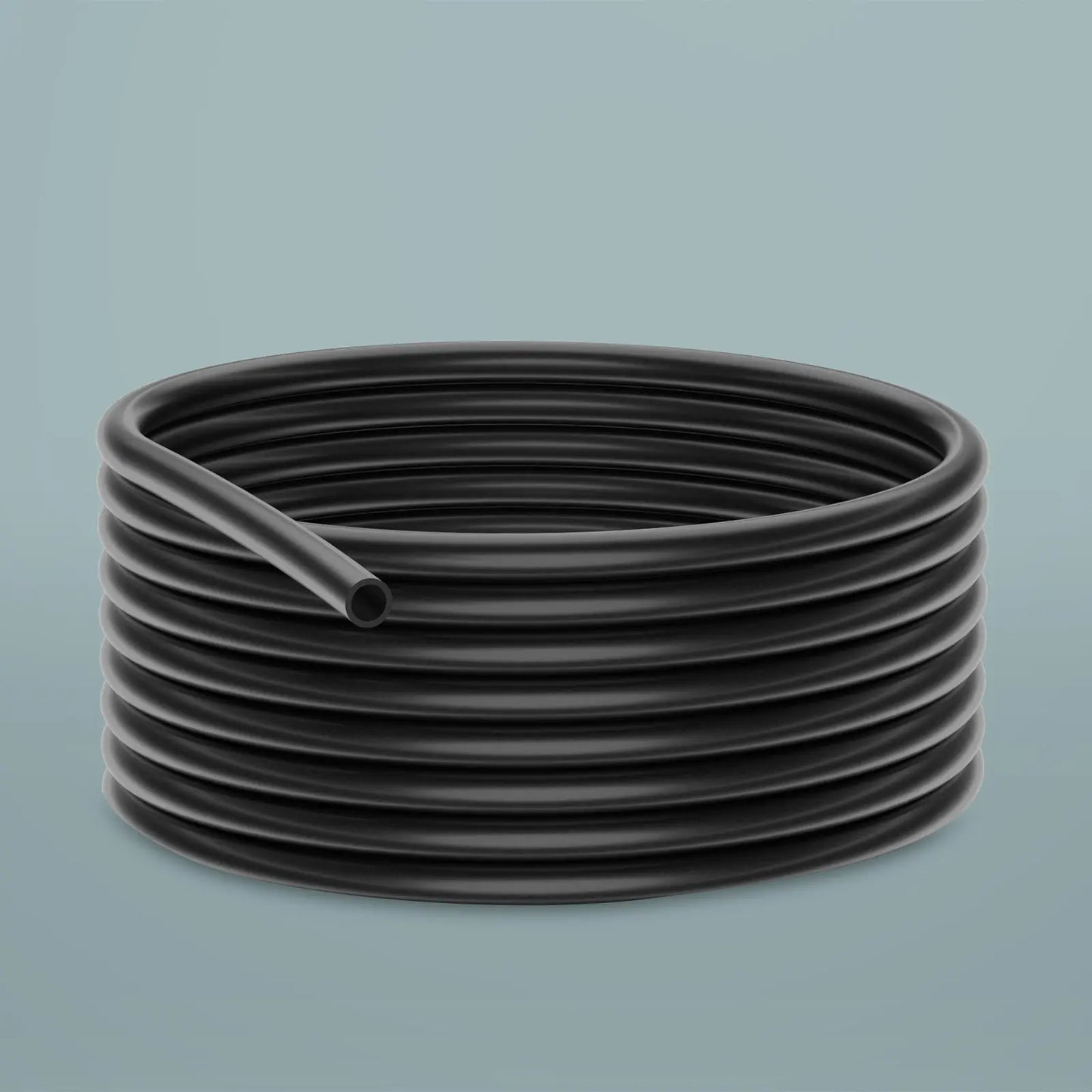 Black Silicone Tubing, 1/4–15/32 in ID × 3/8–5/8 in OD (6–12 mm × 9–16 mm), 1–6 m Tubings