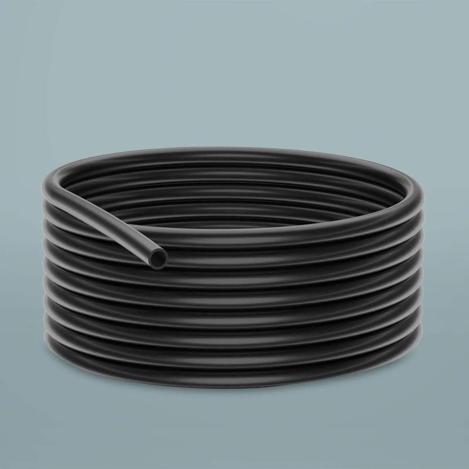Black Silicone Tubing, 1/4–15/32 in ID × 3/8–5/8 in OD (6–12 mm × 9–16 mm), 1–6 m Tubings