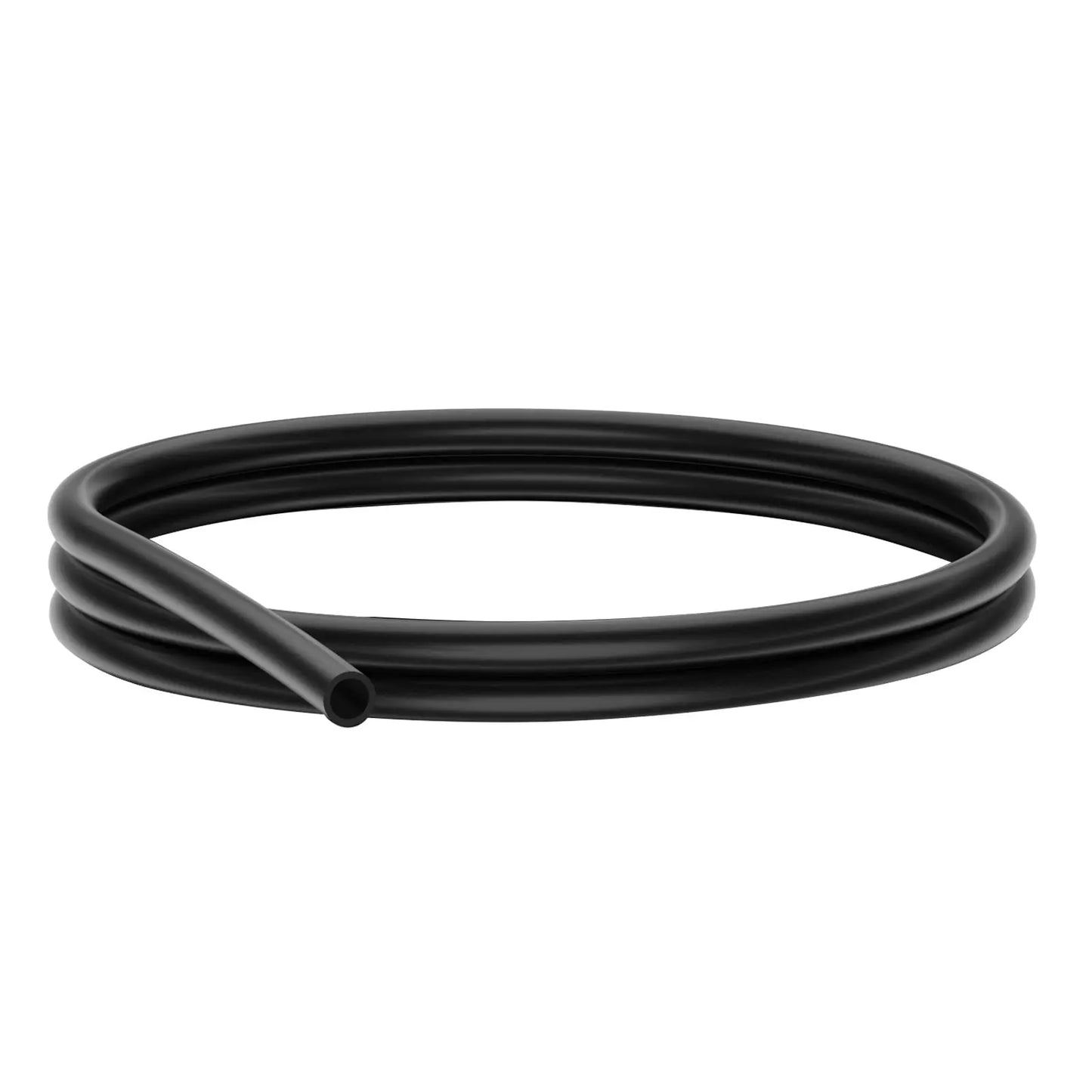 Black Silicone Tubing, 1/4–15/32 in ID × 3/8–5/8 in OD (6–12 mm × 9–16 mm), 1–6 m Tubings