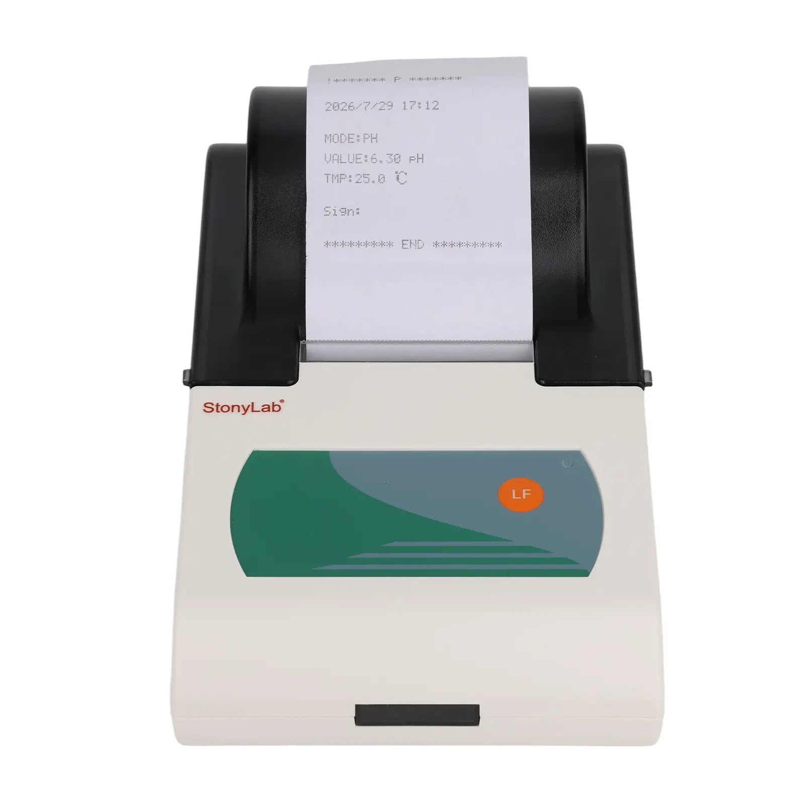 Bluetooth dot matrix printer for StonyLab multi-parameter electrochemical analyzer with 57 mm paper support for laboratory results printing