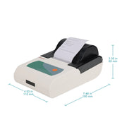 Bluetooth dot matrix printer for StonyLab multi-parameter electrochemical analyzer with 57 mm paper support for laboratory results printing
