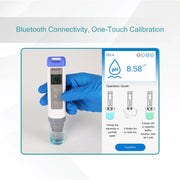 Comprehensive product view and setup components for StonyLab Bluetooth Pen-Type Single-Parameter pH