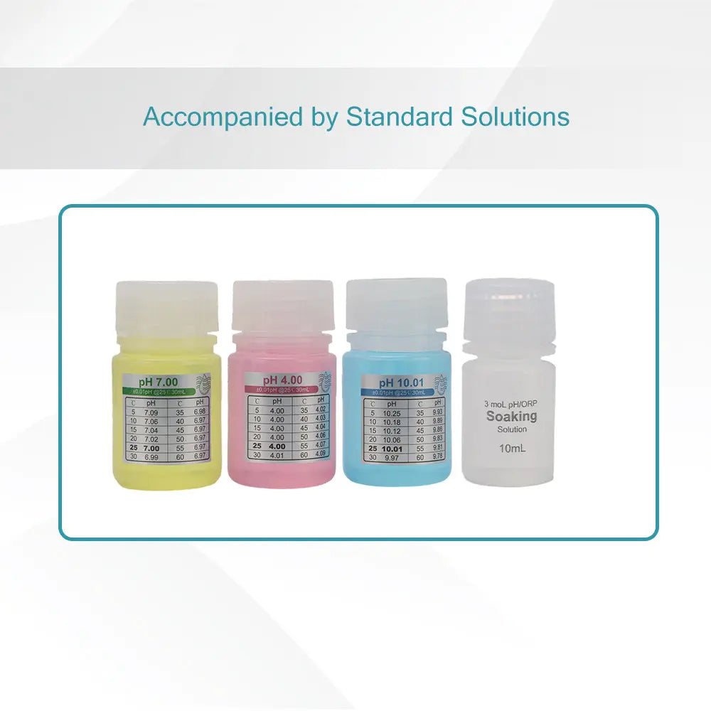 Bluetooth Pen-Type Single-Parameter Meter for pH, ORP or Conductivity, IP67