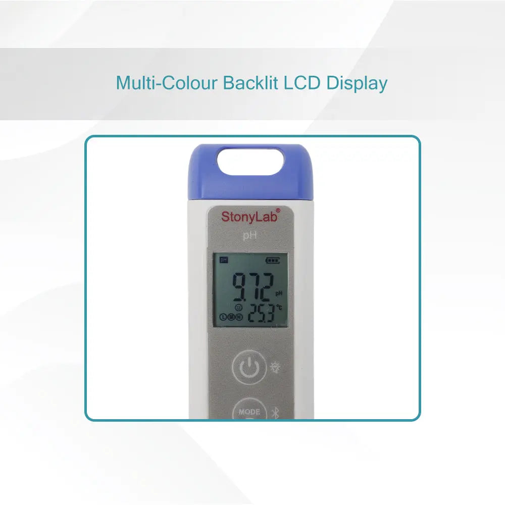 Bluetooth Pen-Type Single-Parameter Meter for pH, ORP or Conductivity, IP67