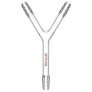 StonyLab Y-Shaped 3-Way Gas Circulation Connection Adapter for professional laboratory applications