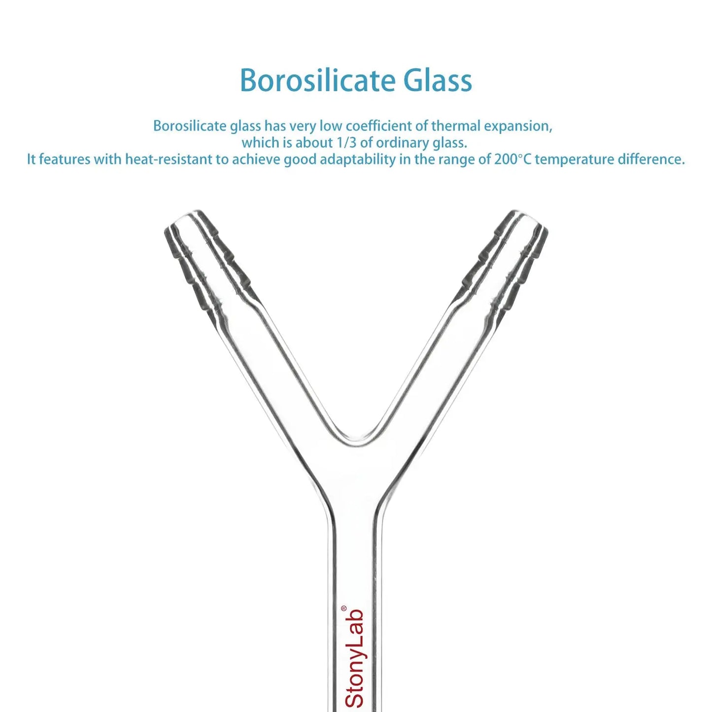 Borosilicate Glass Connector Adapter Connecting Adapter