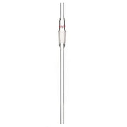 Alternative angle showing underlying build quality of StonyLab Borosilicate Glass Inlet Adapter with Extended Lower 8 mm Drip Tube