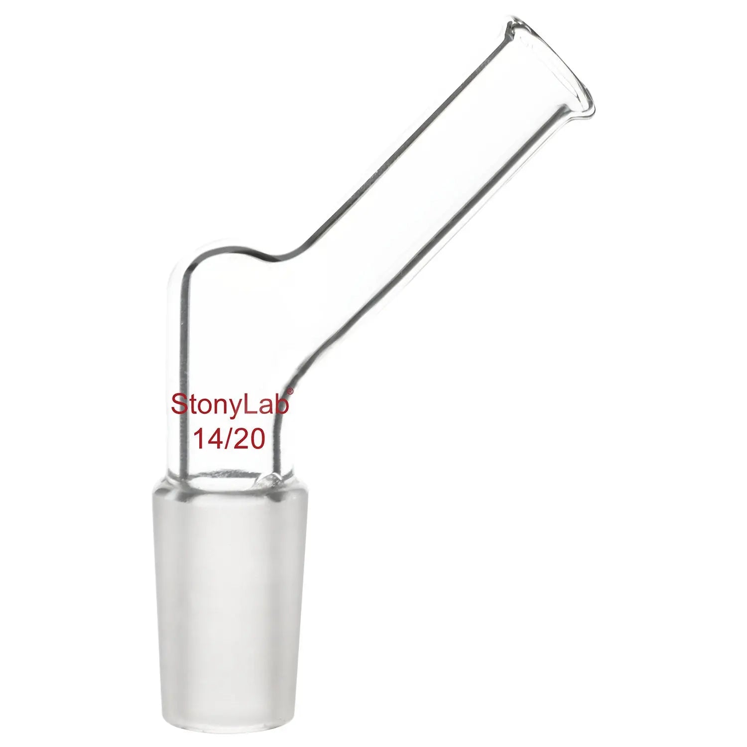 Side view and dimensional layout of the durable StonyLab Pour Out Adapter