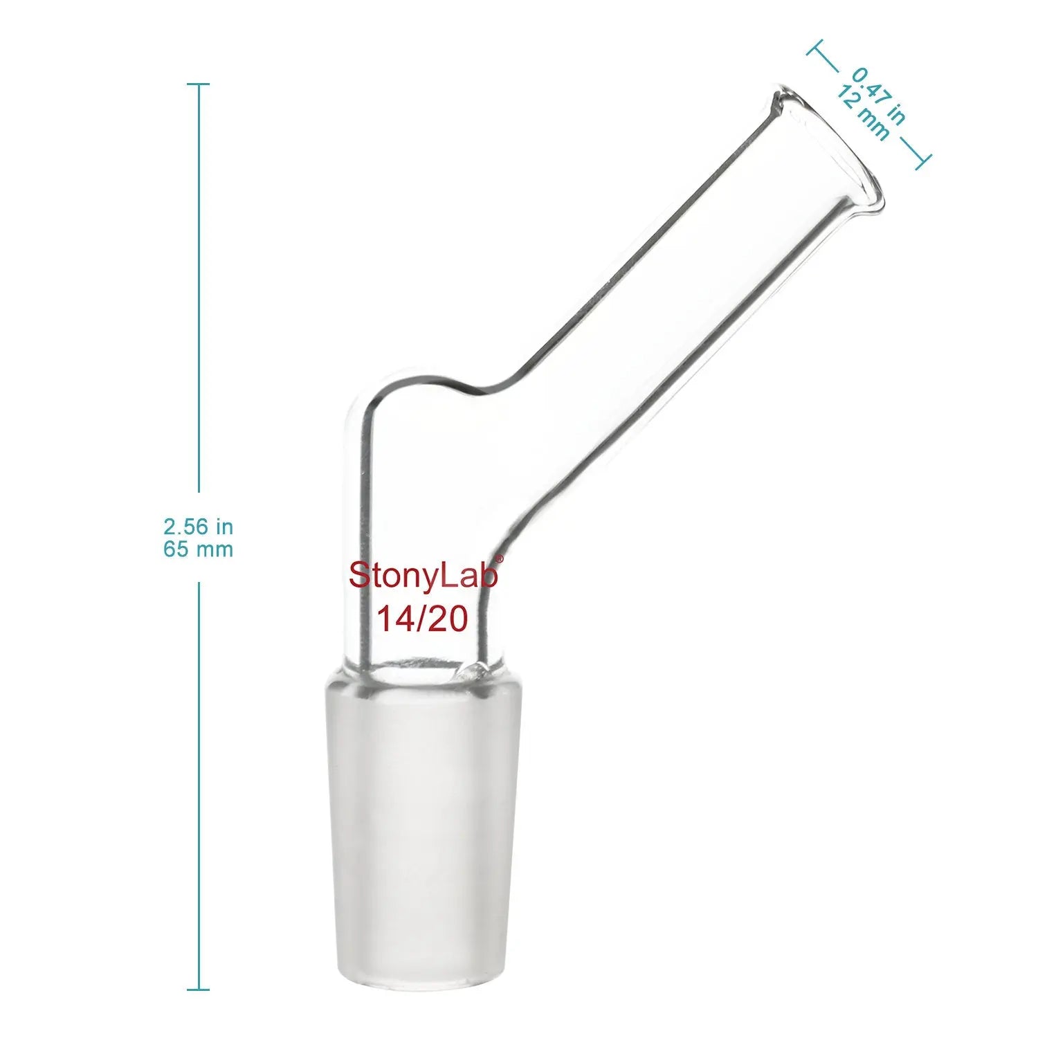 Borosilicate Glass Pour Out Adapter Adapters - Pouring