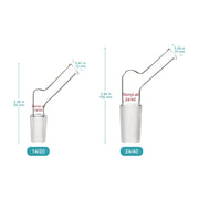 Close-up view showing the precise design and material of StonyLab Pour Out Adapter