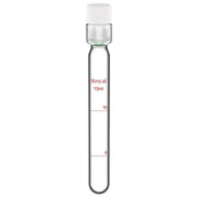 Comprehensive product view and setup components for StonyLab Borosilicate Glass Reusable Graduated Test Tubes with PTFE Screw Cap