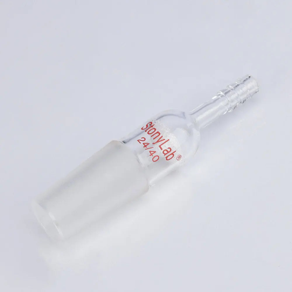 Comprehensive product view and setup components for StonyLab Straight Vacuum Adapter with Coarse Frit (80-120 ¦Ìm)