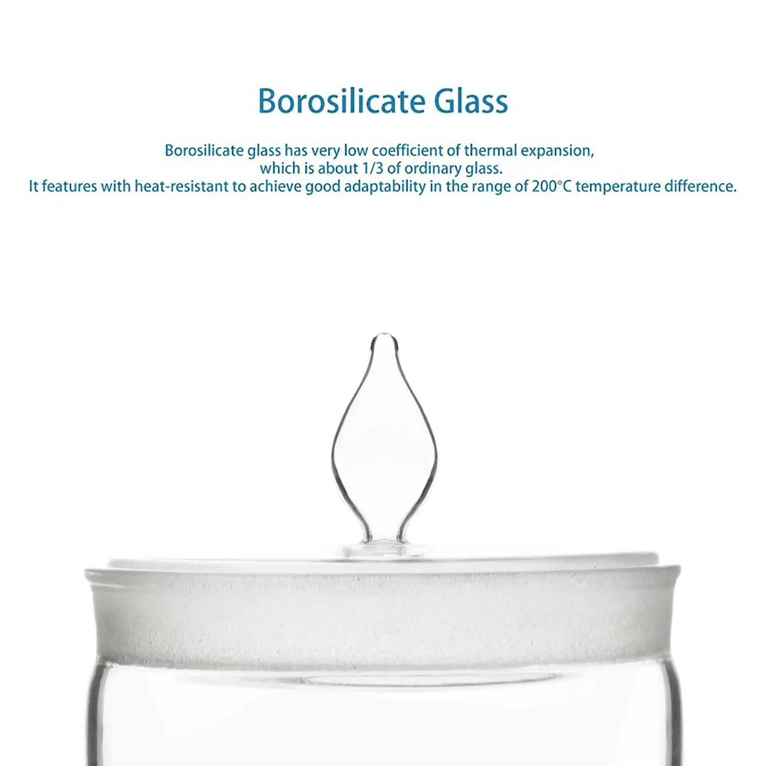 Borosilicate Glass Weighing Bottle